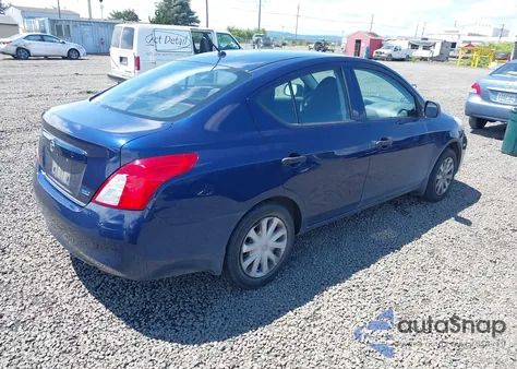 2014 Nissan Versa 1.6 S из США, поврежденный, VIN 3N1CN7AP7EL872045